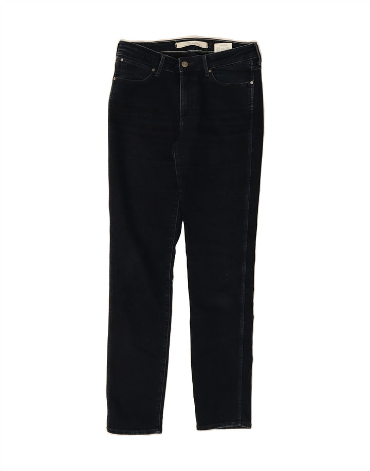 WRANGLER Womens Slim Jeans W28 L30 Navy Blue Cotton Vintage Wrangler and Second-Hand Wrangler from Messina Hembry 