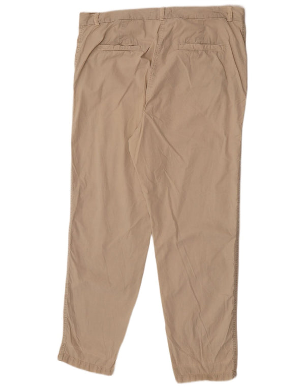 Marks & Spencer ženske chino hlače visokog struka UK 16 Large W36 L30 Bež