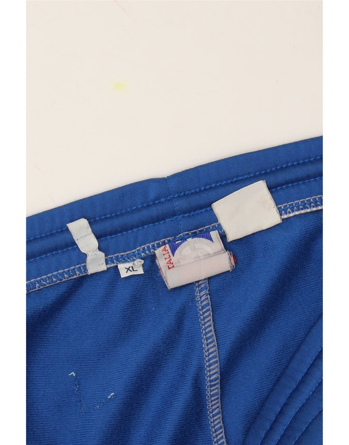 LOTTO Mens Tracksuit Trousers XL  Blue Colourblock Vintage Lotto and Second-Hand Lotto from Messina Hembry 