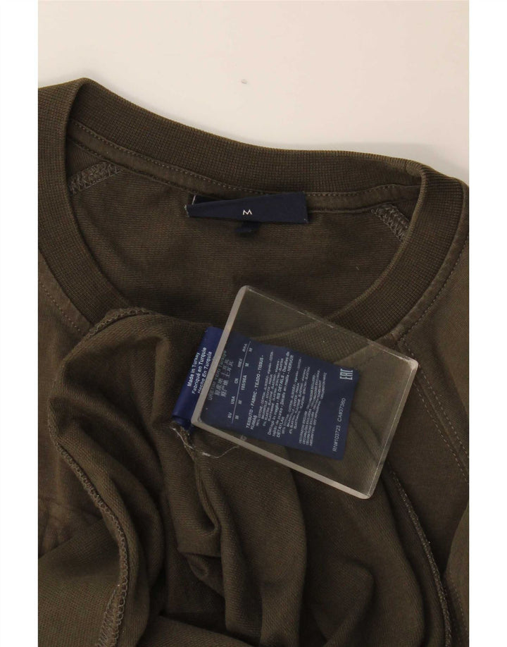 Armani Jeans Muška trenirka s grafičkim motivima Srednji kaki pamuk