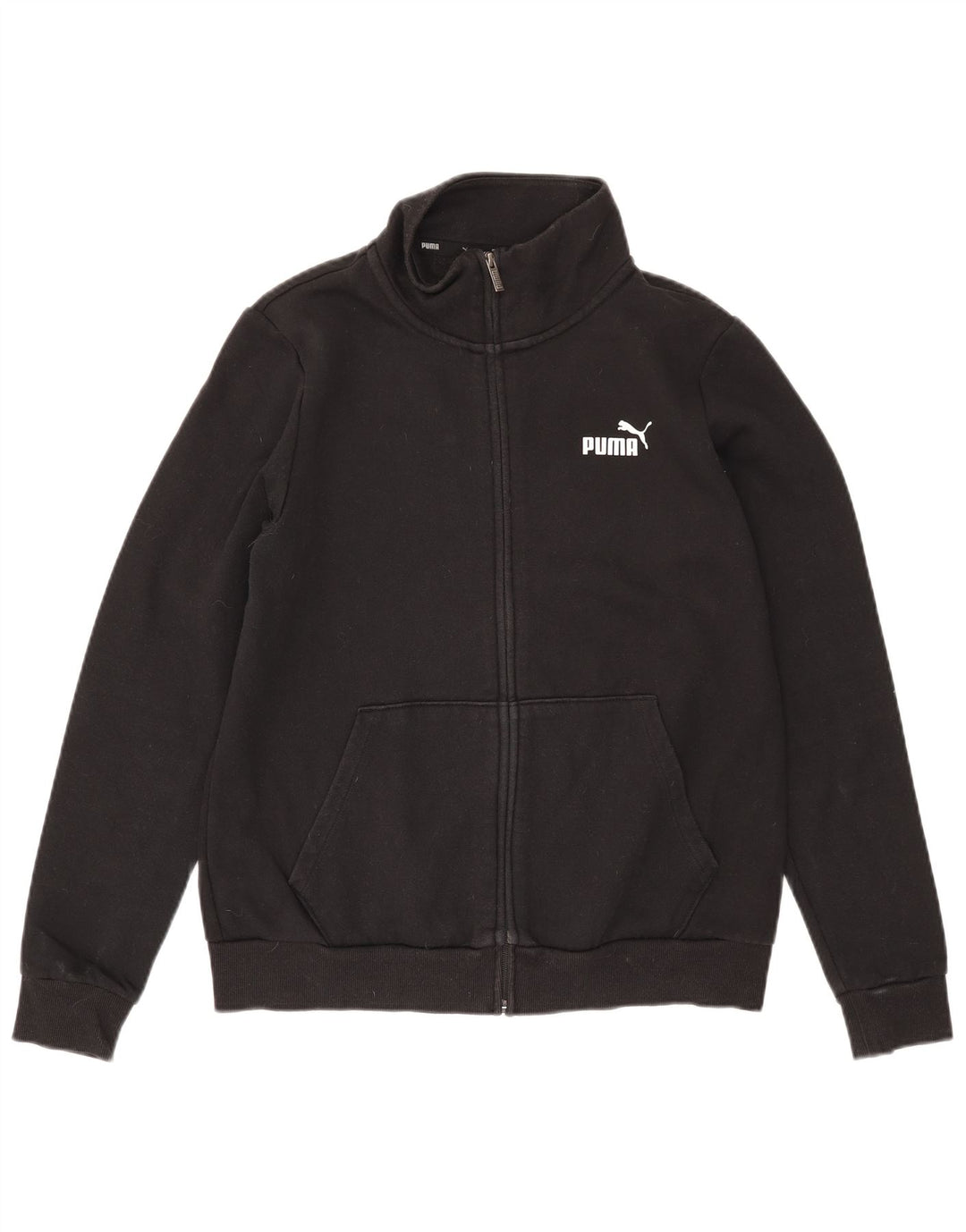 Puma ženska gornja jakna trenirke UK 16 Large Black Cotton