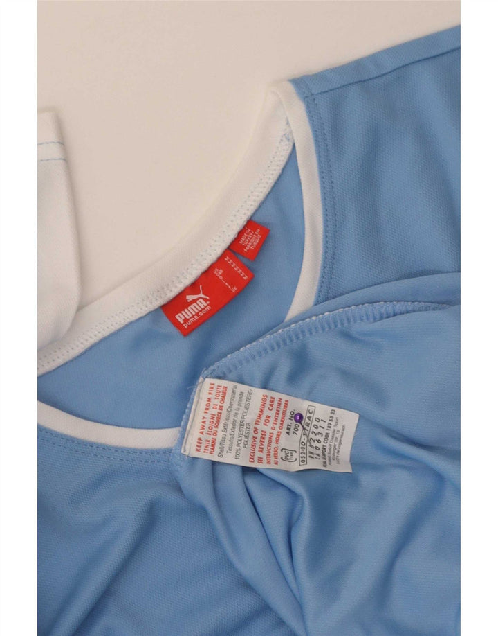 Puma muška majica kratkih rukava Medium Blue Colourblock Poliester