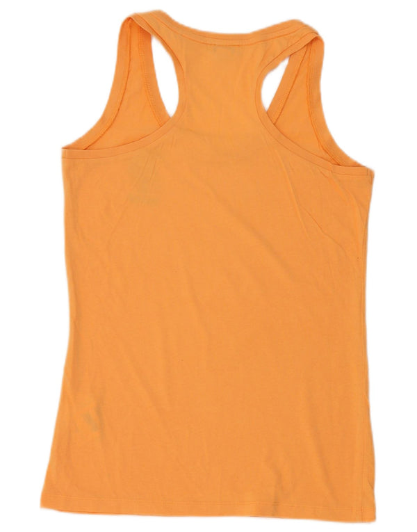 U.S. Polo Assn. Ženski prsluk UK 12 Srednje narančasti pamuk