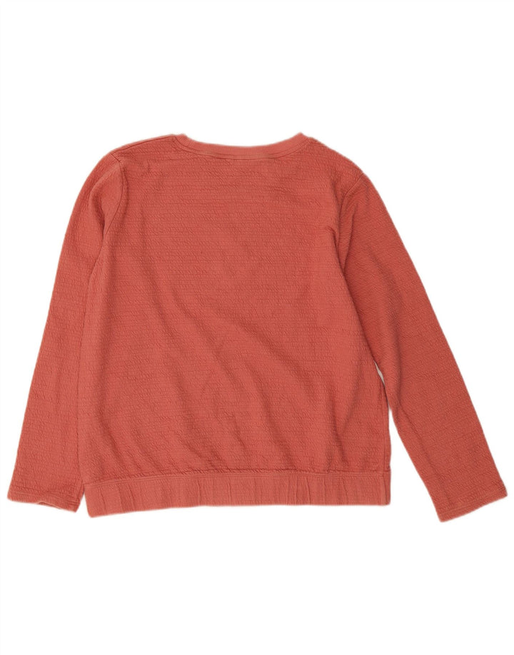 Massimo Dutti Ženski džemper UK 14 Srednje narančasti pamuk