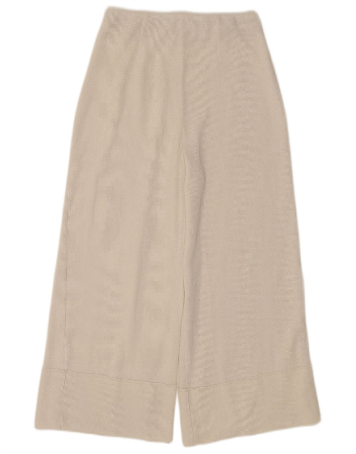 Zara ženske kapri trenirke UK 10 male bijele