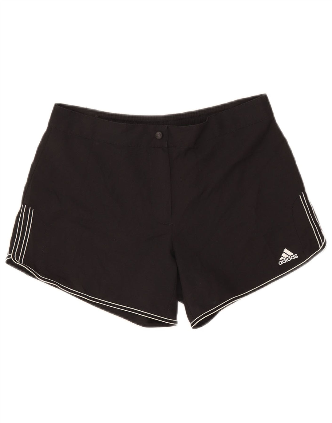 Adidas ženske kratke hlače UK 12 srednje W30 crni poliester