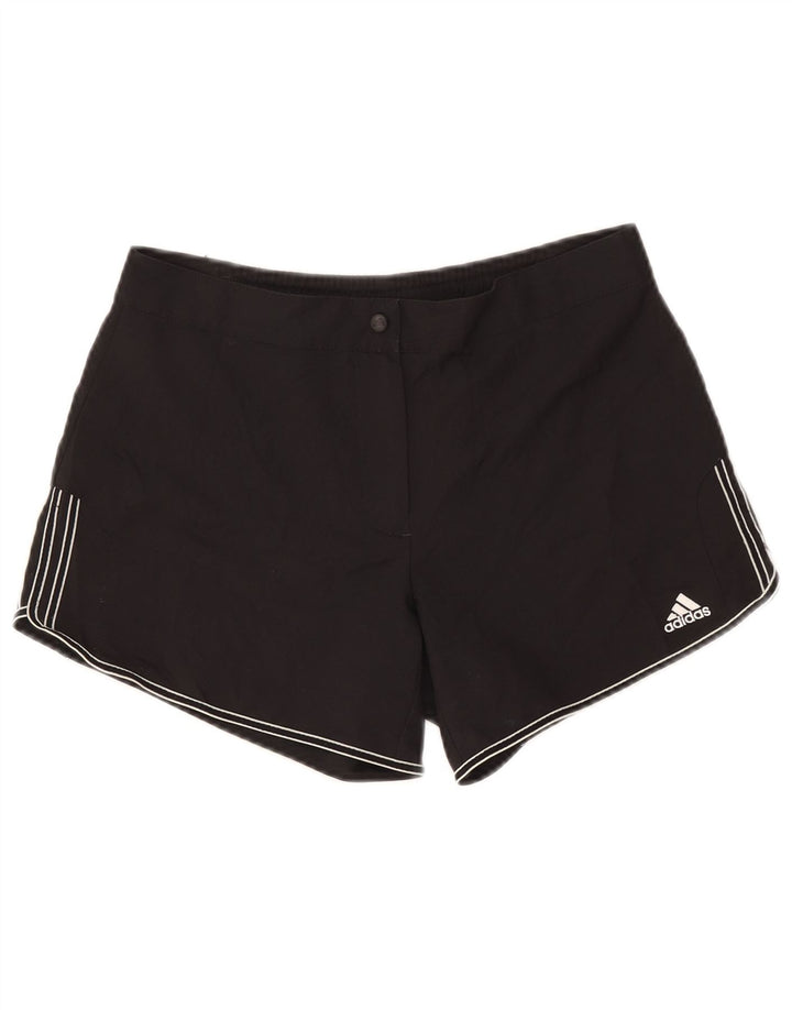 Adidas ženske kratke hlače UK 12 srednje W30 crni poliester
