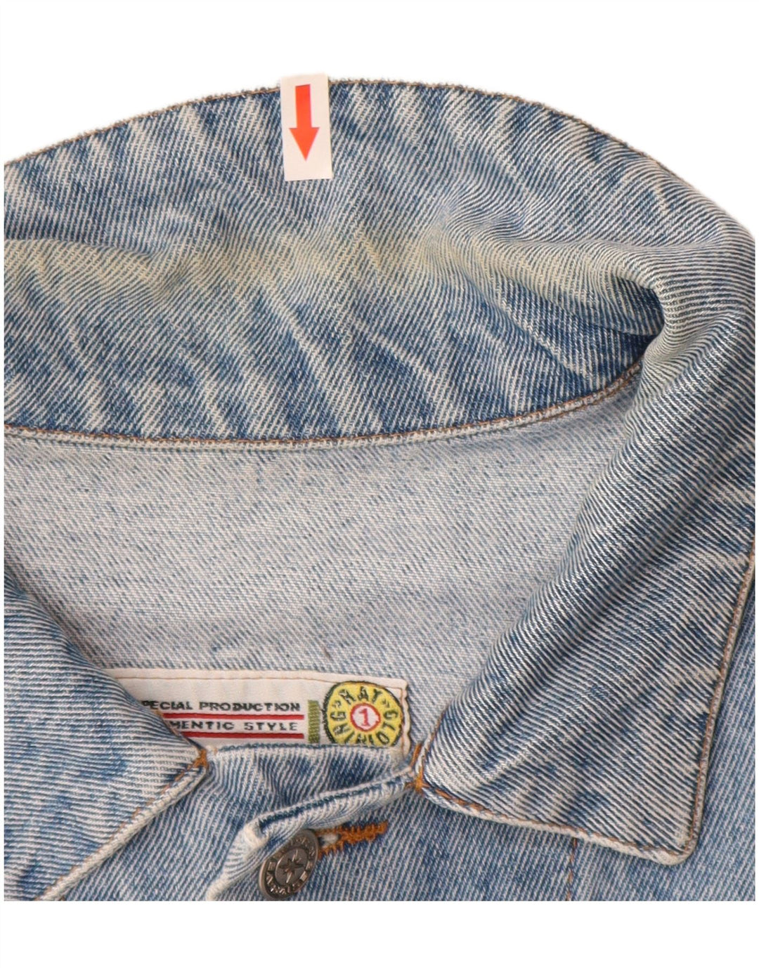 Raybest muška traper jakna UK 42 XL plavi pamuk