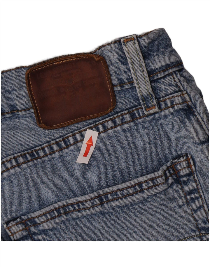 Levi's muške ravne traperice W31 L34 plavi pamuk