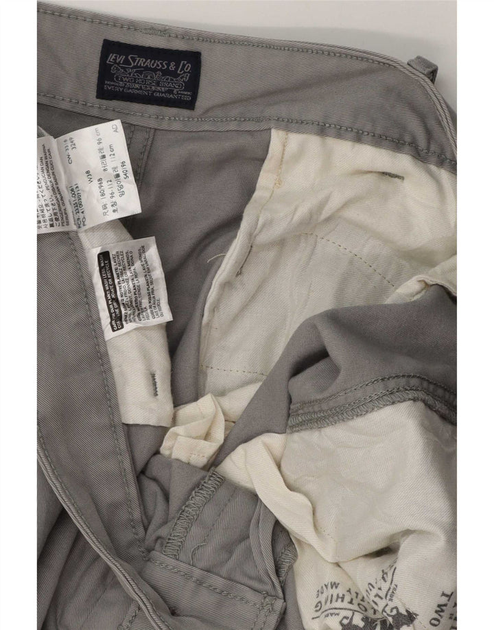 Levi's muške kargo kratke hlače W38 XL sivi pamuk