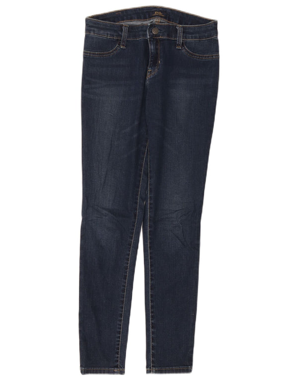 Polo Ralph Lauren Girls Skinny Jeans 15-16 Years W26 L27 Navy Blue Cotton