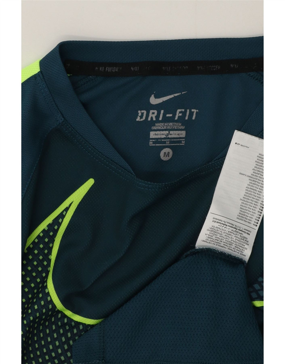 Nike Dri Fit Graphic T-Shirt majica srednje plave boje od poliestera