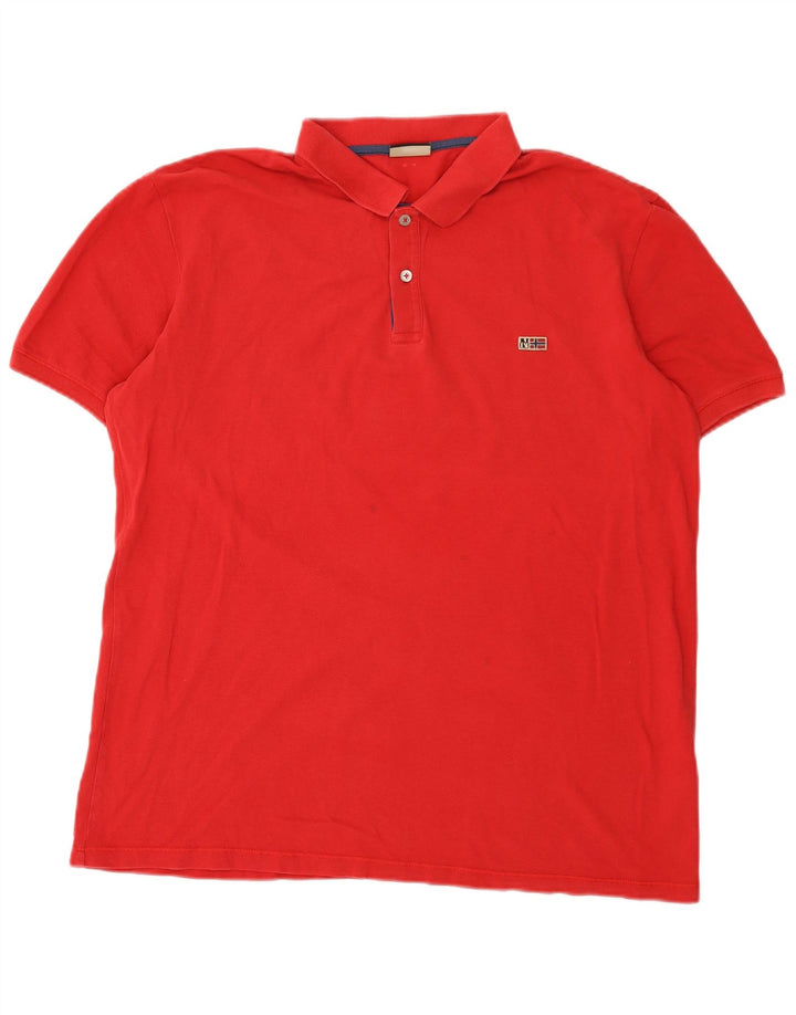 Napapijri muška polo majica 2XL crvena