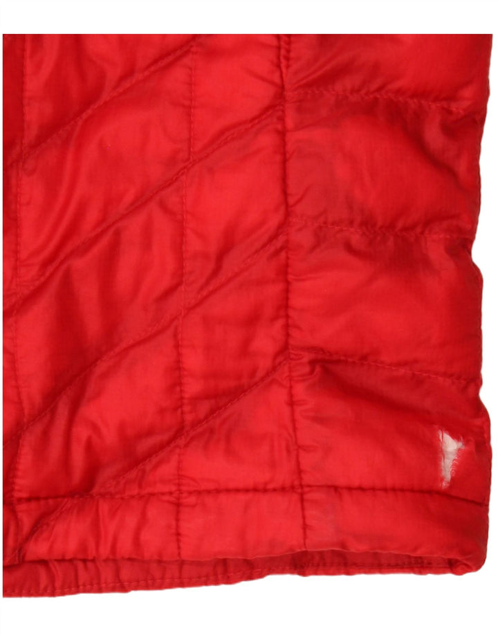 The North Face muška podstavljena jakna s kapuljačom UK 42 XL Red Colourblock poliester