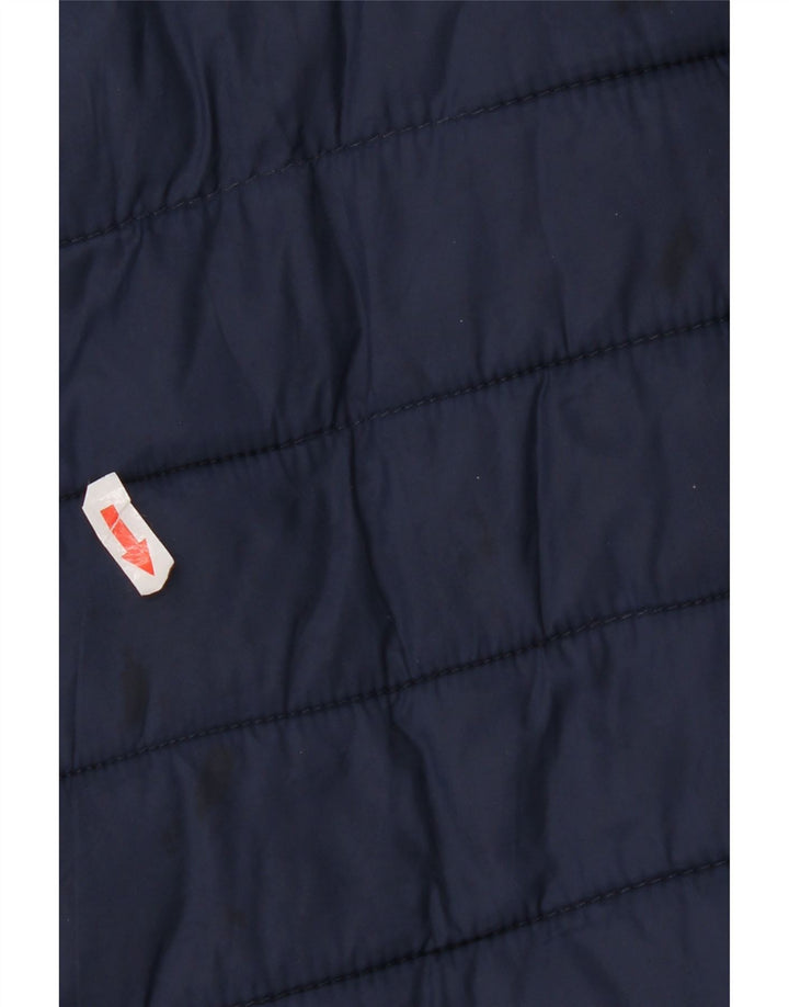 Superdry muška podstavljena jakna UK 40 Large tamnoplavi najlon