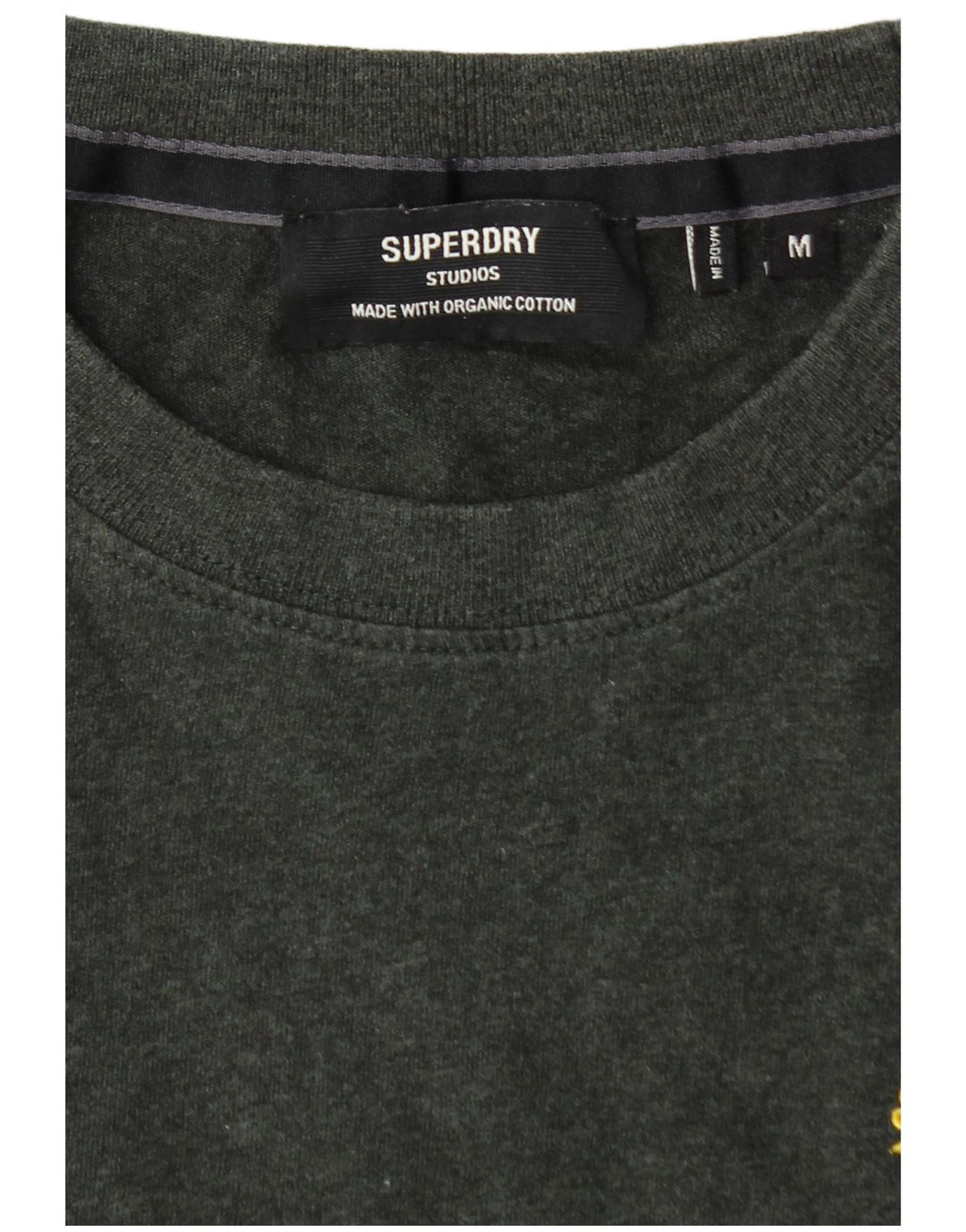 SUPERDRY Mens T-Shirt Top Medium Green Cotton Vintage Superdry and Second-Hand Superdry from Messina Hembry 