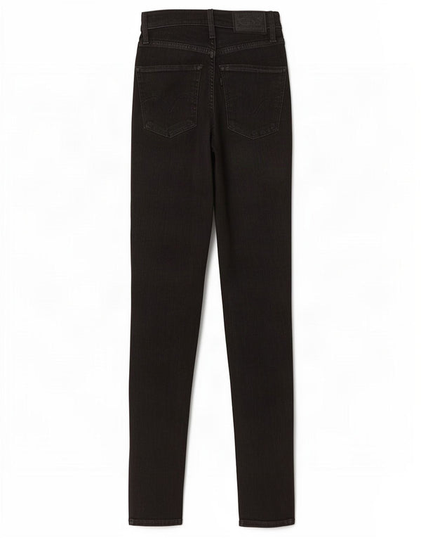 Levi's ženske Mile High super skinny traperice W23 L32 crni pamuk