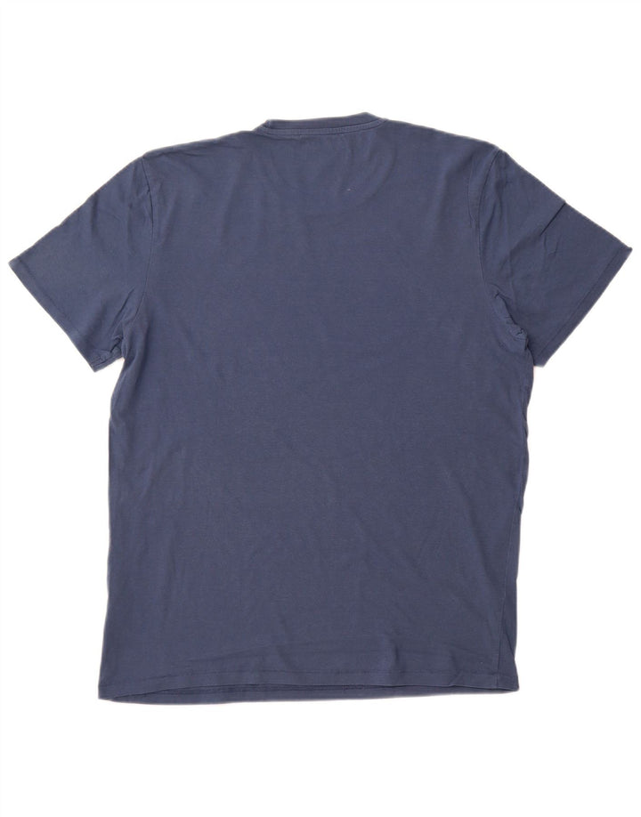 WRANGLER Muška majica kratkih rukava s grafičkim motivima srednje tamnoplavi pamuk