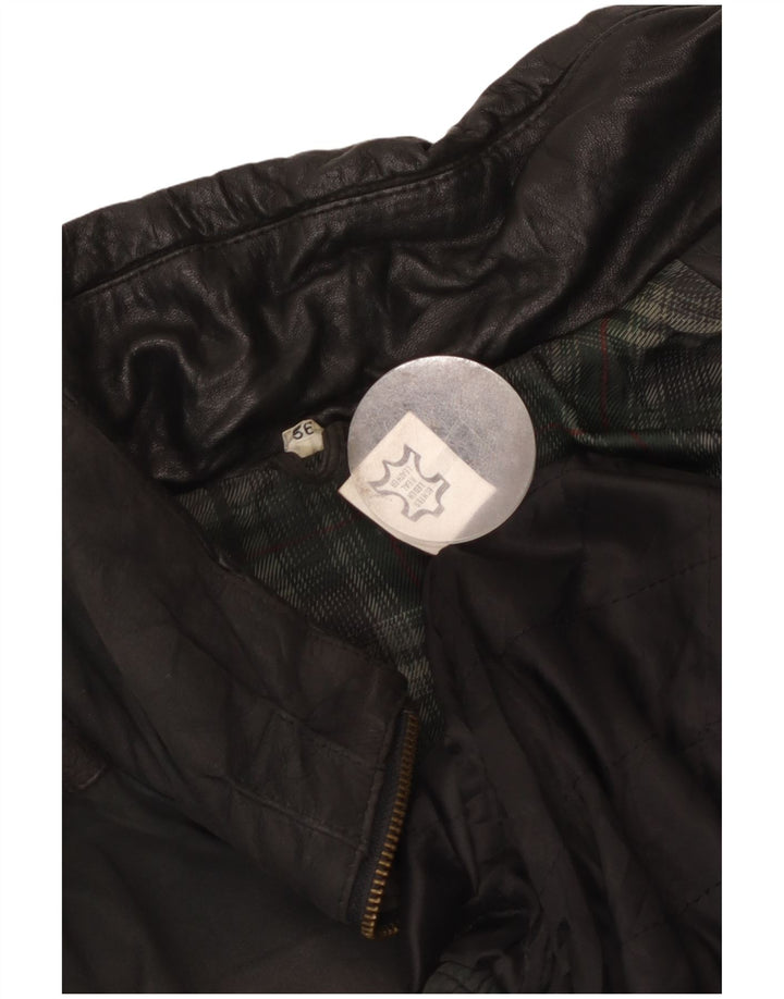 Vintage muška kožna jakna EU 56 3XL crna koža