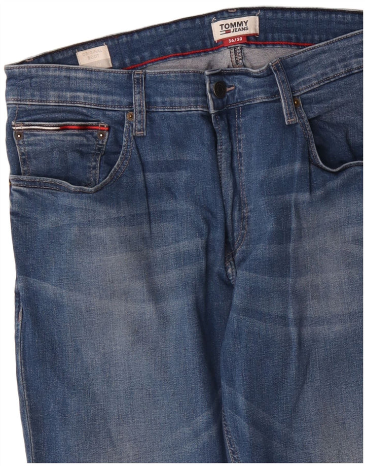 Tommy Hilfiger muške traperice Ryan Bootcut W36 L30 plavi pamuk