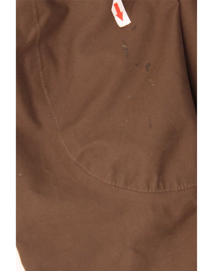 Jack Wolfskin ženska jakna parka s kapuljačom UK 16 veliki smeđi poliester