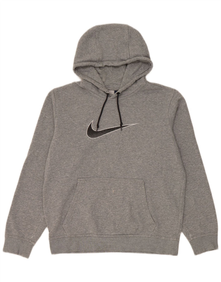 Nike muška majica s kapuljačom s kapuljačom, srednje sivi pamuk