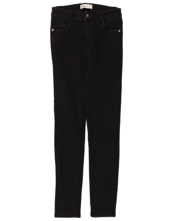 Zara ženske uske traperice EU 34 2XS W24 L27 crne