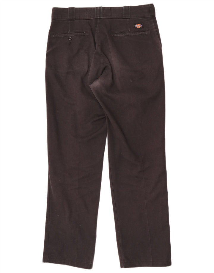 Dickies muške ravne chino hlače W32 L32 crne