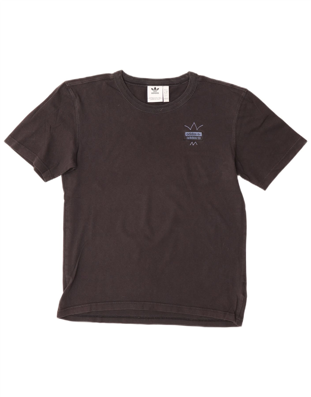 ADIDAS muška majica kratkih rukava s grafičkim motivima, mala, crna pamučna