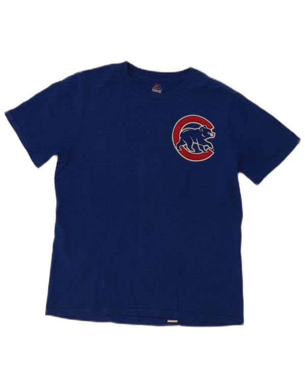 Majica kratkih rukava Majestic Boys Chicago Bears Graphic T-Shirt 12-13 Years Large Blue