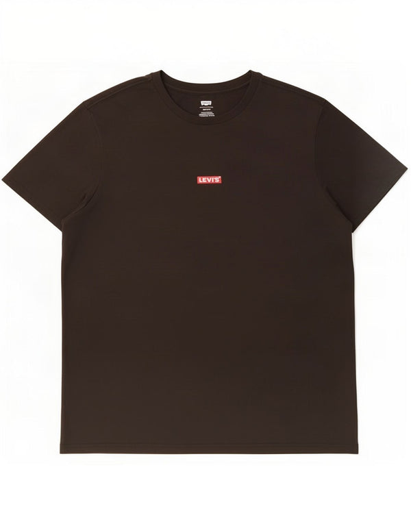 Levi's Mens Relaxed Fit T-Shirt Top XL Black Cotton