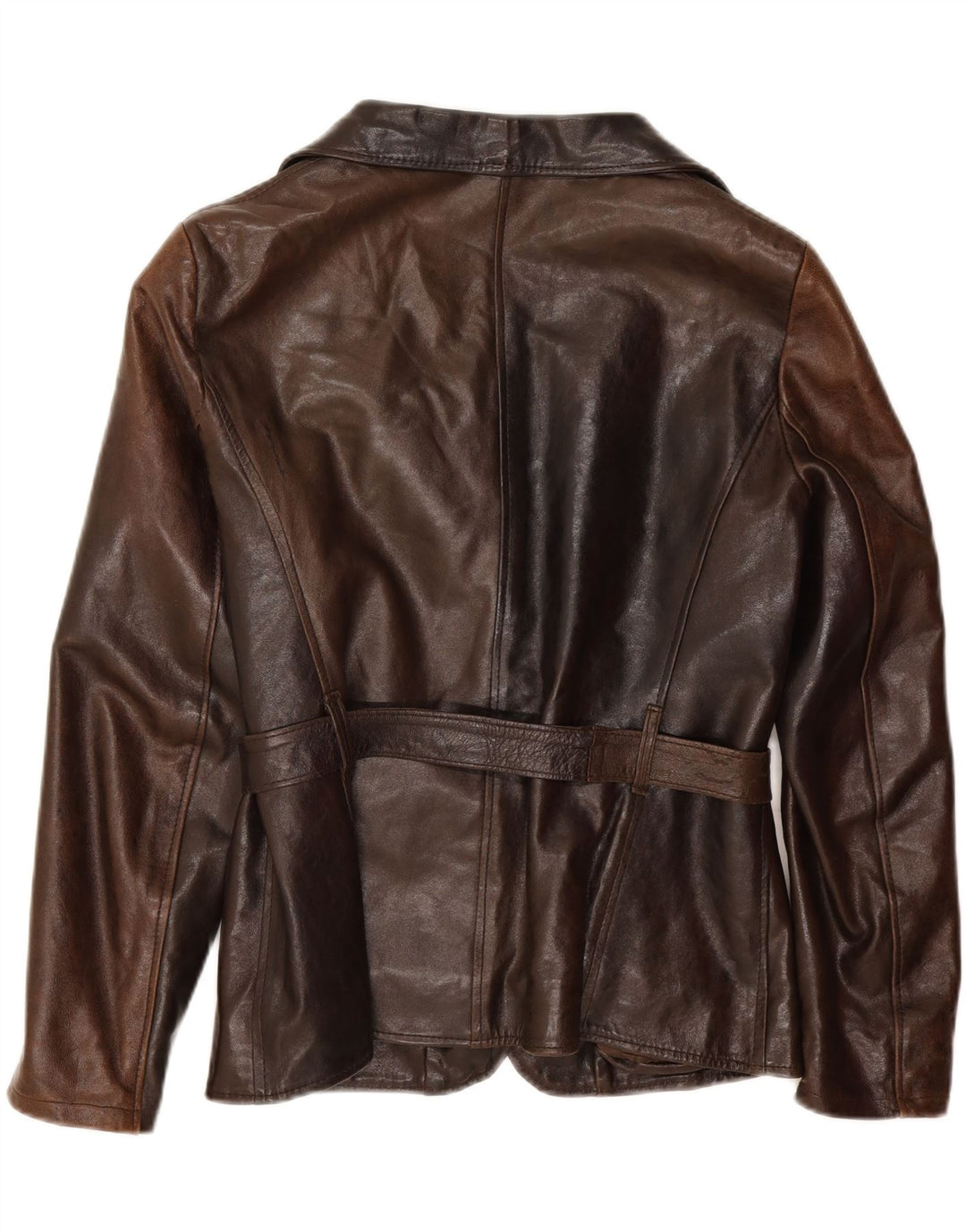 MASTERPELLE Womens Leather Jacket IT 52 2XL Brown Leather Vintage Masterpelle and Second-Hand Masterpelle from Messina Hembry 