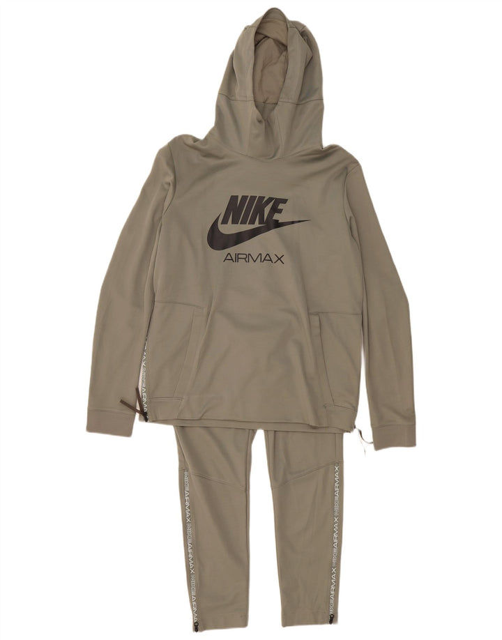Nike muška trenirka s grafičkim motivima, srednji kaki pamuk