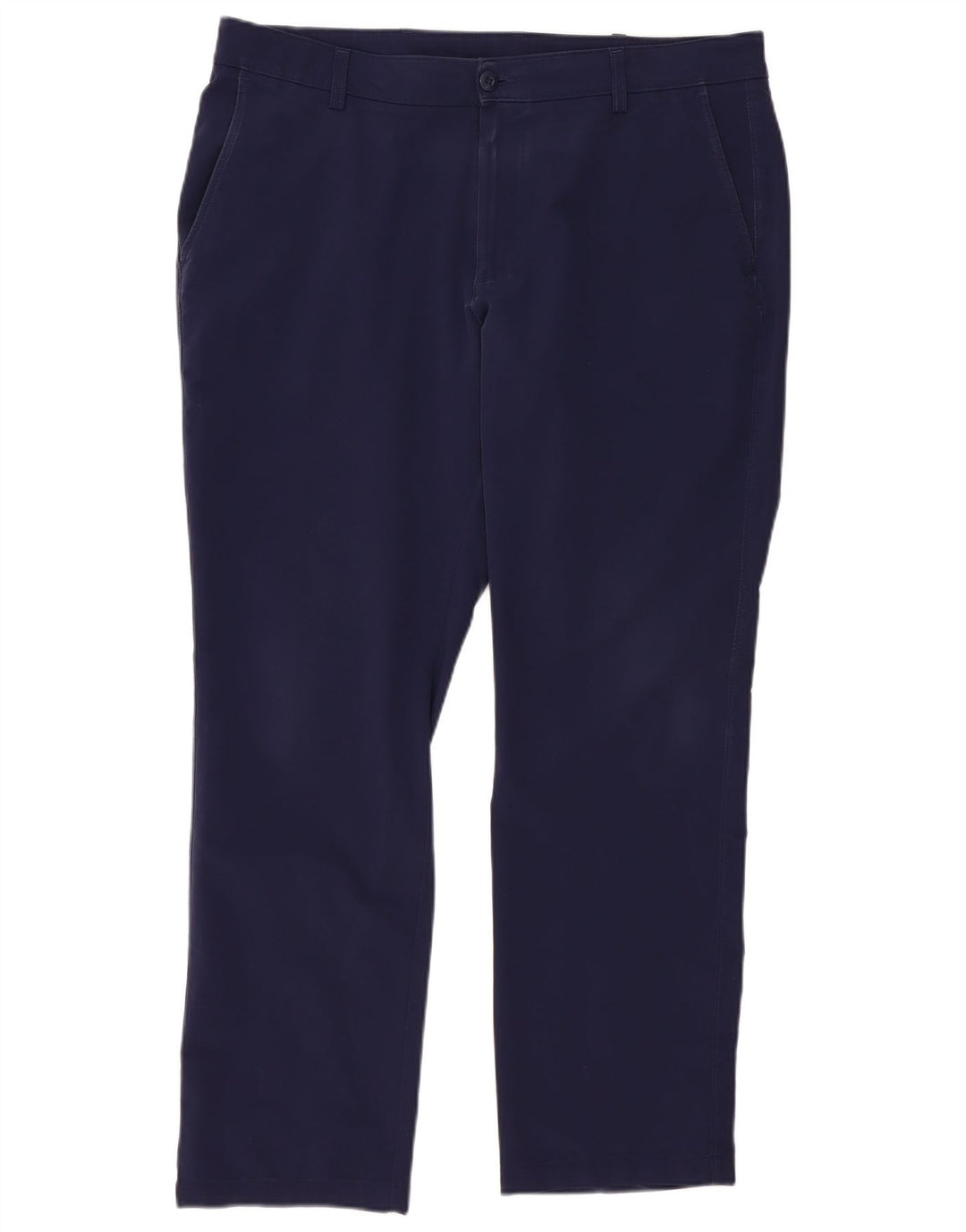 Under Armour muške ravne chino hlače W40 L32 tamnoplavi poliester