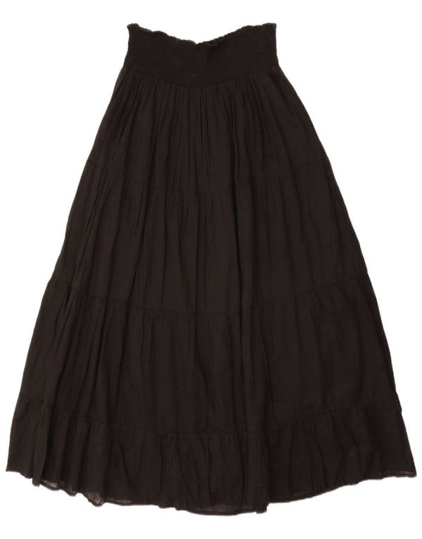 ZARA ženska suknja A-kroja visokog struka velika W30 crna