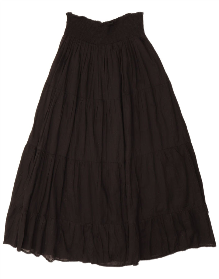 ZARA ženska suknja A-kroja visokog struka velika W30 crna