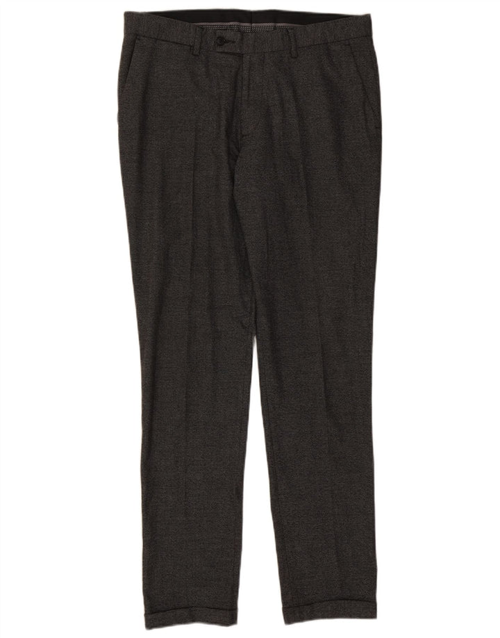 Zara muške uske hlače EU 42 Large W32 L32 sivi poliester