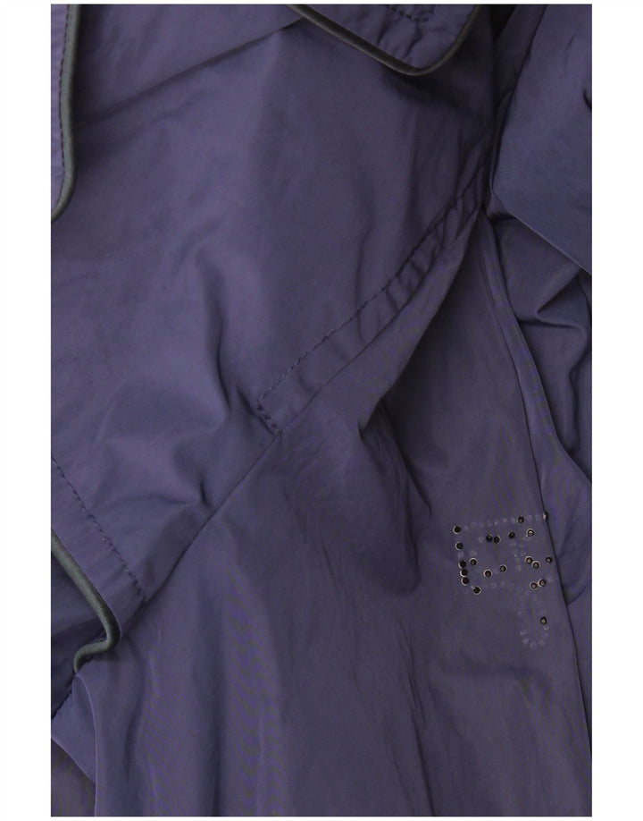 Calvin Klein Jeans ženski trenč kaput UK 14 veliki tamnoplavi poliester