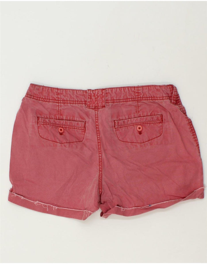 EDDIE BAUER Womens Mercer Fit Chino Shorts US 6 Medium W30 Red Vintage Eddie Bauer and Second-Hand Eddie Bauer from Messina Hembry 
