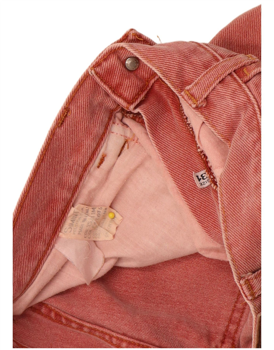 Armani ženske sužene traperice W31 L29 Pink