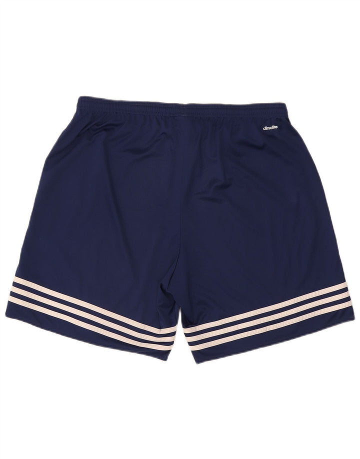 Adidas muške sportske kratke hlače Climalite XL tamnoplavi poliester