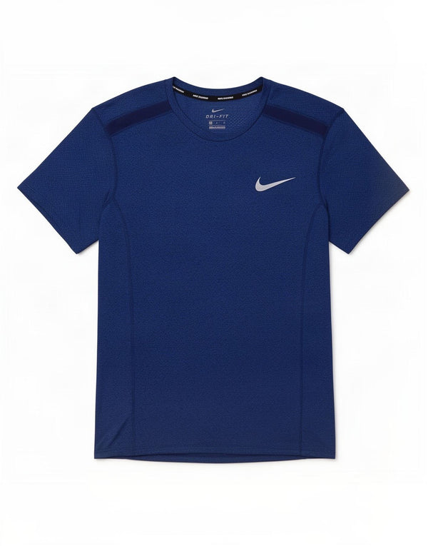 Nike Dri Fit majica kratkih rukava, mali mornarsko plavi poliester