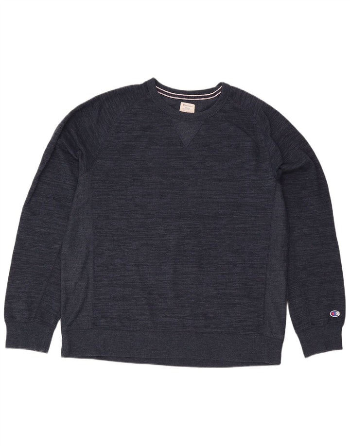 Champion muški džemper 2XL tamnoplavi flekasti pamuk