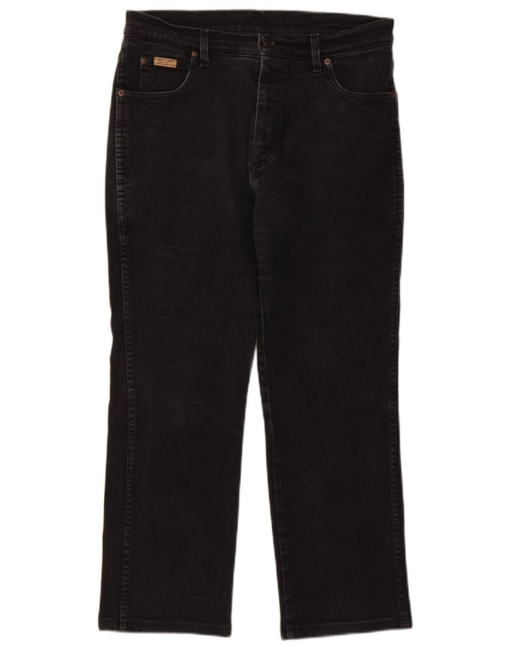 Wrangler muške Texas Straight traperice W34 L27 crne