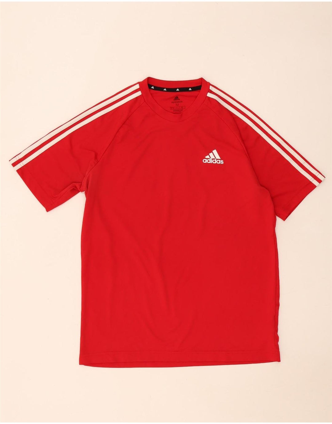 Adidas muška Aeroready majica kratkih rukava srednji crveni poliester
