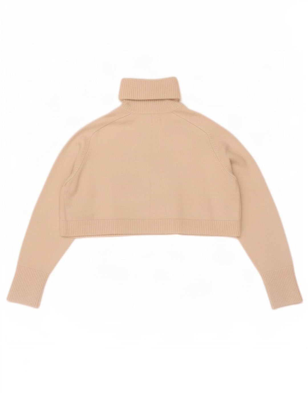 Zara ženski kratki pulover s rol izrezom UK 10 Small Off White