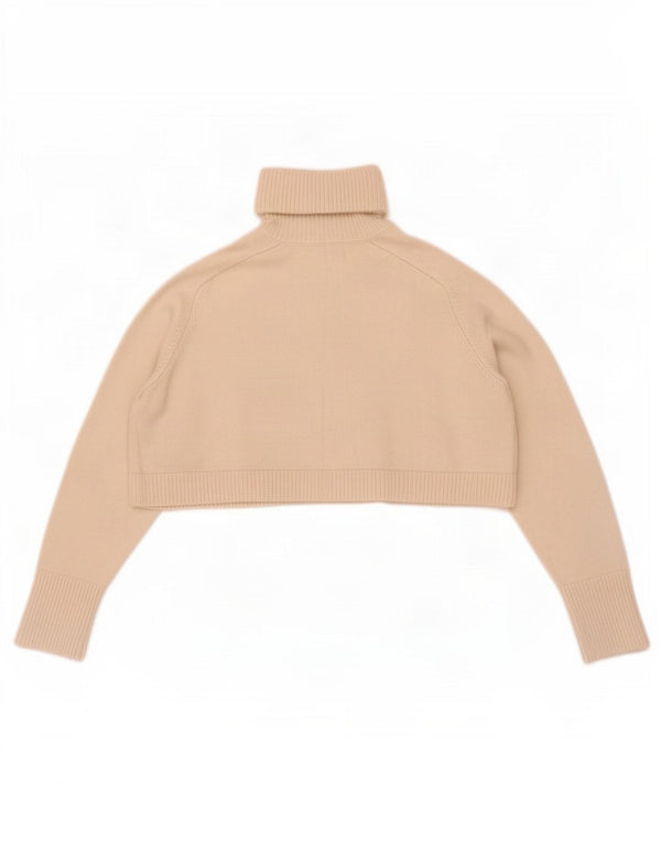 Zara ženski kratki pulover s rol izrezom UK 10 Small Off White