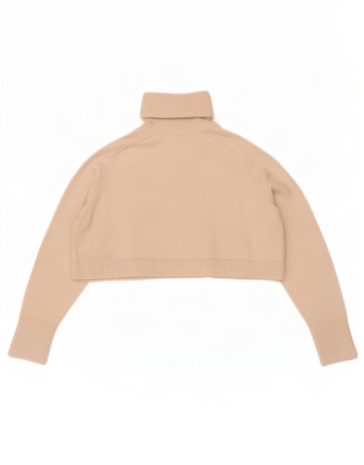 Zara ženski kratki pulover s rol izrezom UK 10 Small Off White