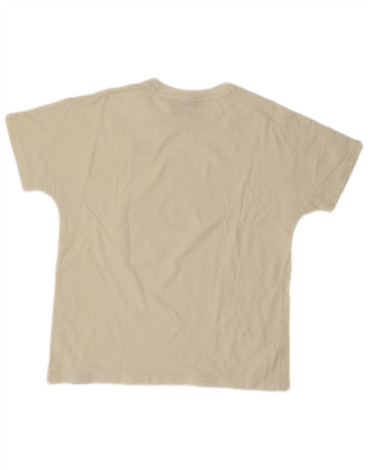 PUMA Girls T-Shirt Top 13-14 Years Off White Vintage Puma and Second-Hand Puma from Messina Hembry 