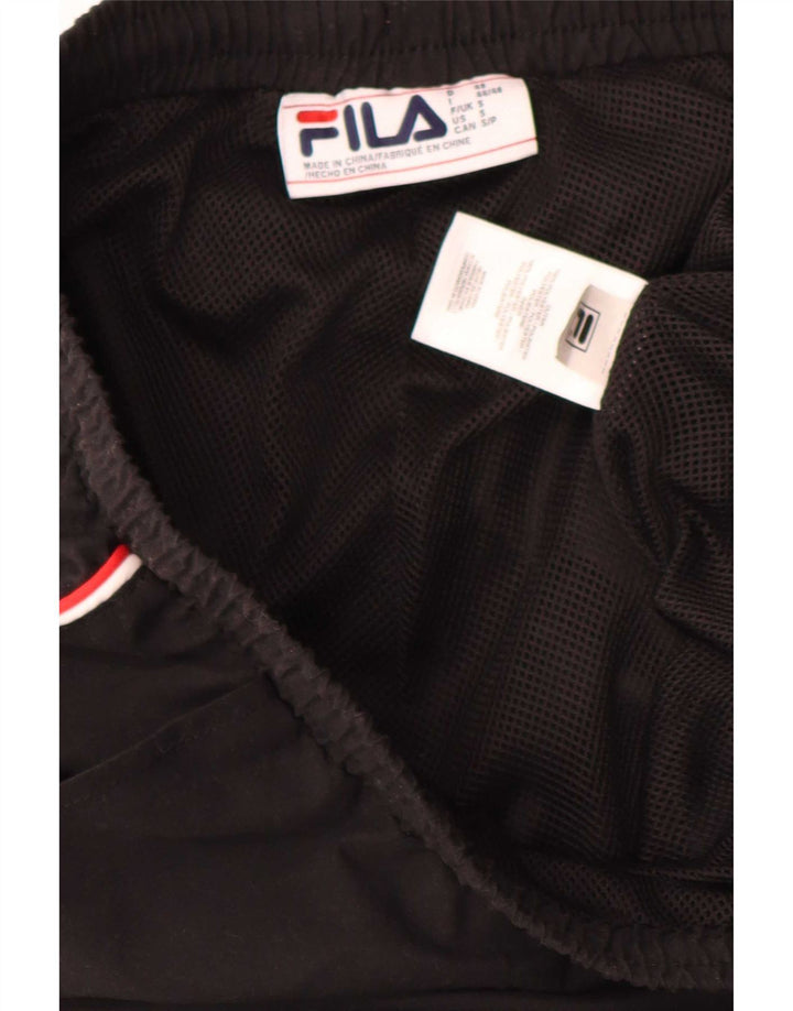Fila Muška trenirka Hlače Joggers Mali crni poliester